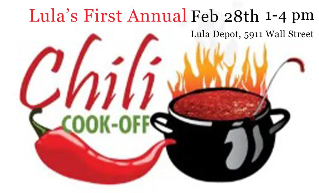 Lula’s First Annual Chili Cookoff