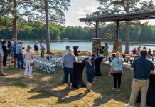 PHOTOS: Lake Lanier Olympic Park dedicates new pavilion to trio who helped bring 1996 Games to Gainesville