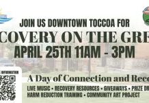 Recovery on the Green on April 25th