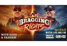 LIVE FISHING: “Bragging Rights with Zona & VanDam” on MyOutdoorTV and GAME & FISH TV