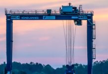 PHOTOS: Inland port in northeast Hall County is up and running