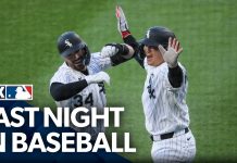 Last Night In Baseball: White Sox Have A Winning Record in May
